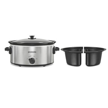 Proctor Silex 6 Quart Double dish Slow Cooker Reviews Wayfair